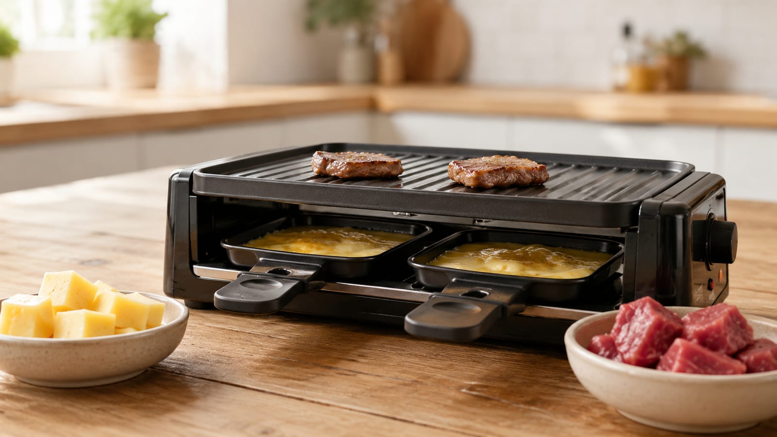 Gourmetstel of raclette: wat is het verschil?