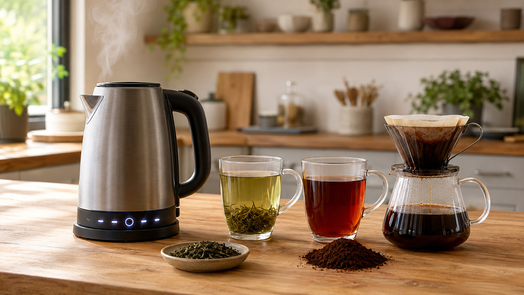 Welke watertemperatuur voor thee en koffie per soort