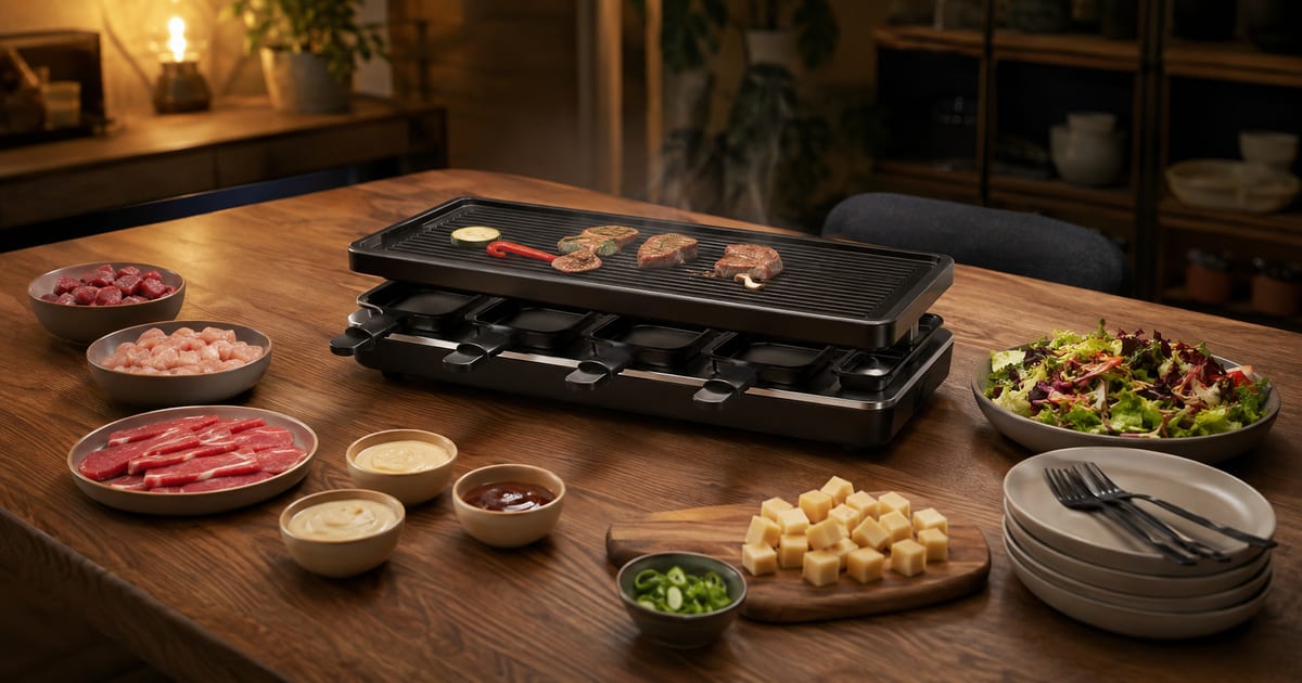 Gourmetten en raclette