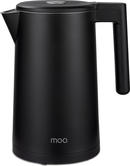 MOA dubbelwandige waterkoker 1,7 L met temperatuurregeling